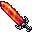 Fiery Blacksteel Sword