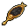 Blackened Hand Mirror