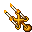 Lit Candelabrum