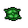 Small Green Pillow